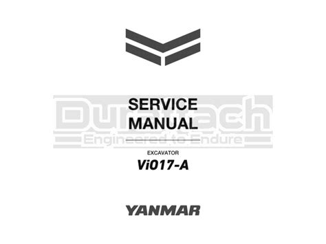 yanmar vio17 service manual pdf